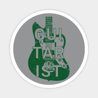 Guitarist Electric Guitar Body Dark Green Color Magnet